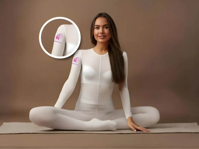 Костюм для процедур типа endermologie* / вакуумного массажа для женщин (со ступнями)