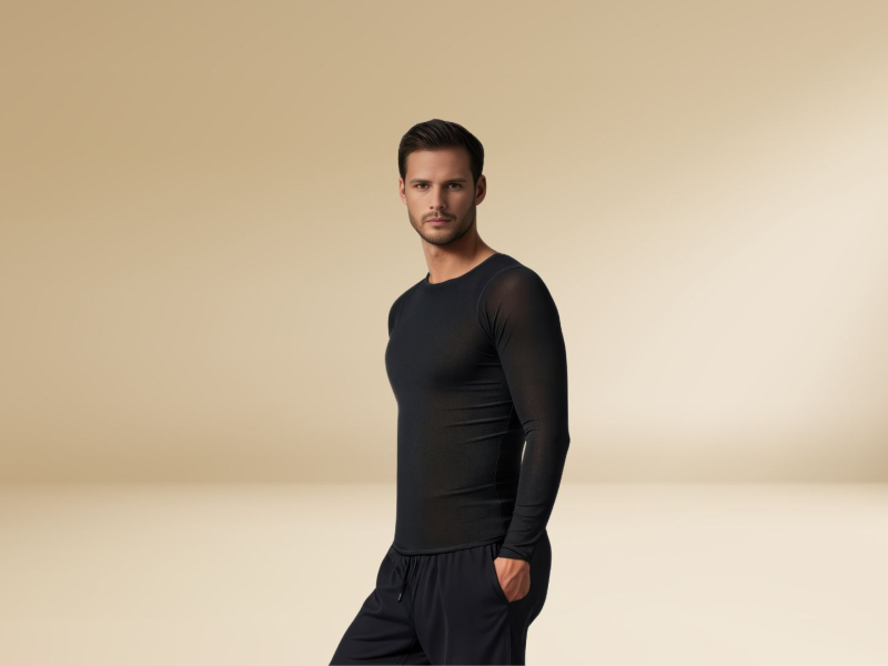 T-shirt لعلاجات من نوع الأنديرمولوجي* / التدليك بالتفريغ للرجال